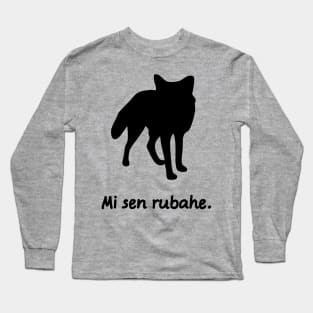 I'm A Fox (Globasa) Long Sleeve T-Shirt